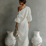 Andreia - Vestido elegante e fluido