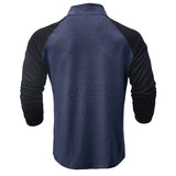 Camisa de algodão com gola subida