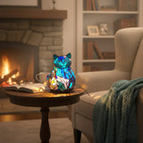 Gorducho - Lâmpada em Vitral
