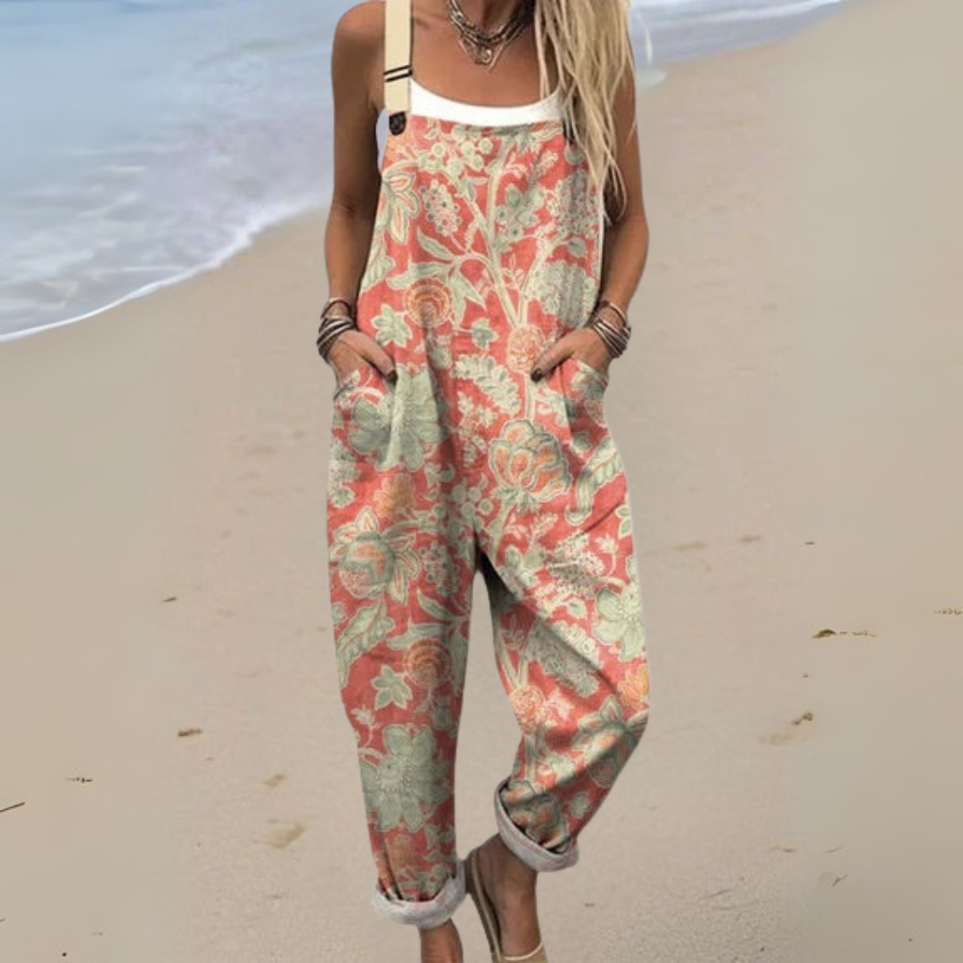 Estrela - Vestido Floral Retro