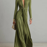 Ariana - Vestido maxi glamoroso