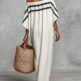 Amélia - Vestido maxi feminino minimalista em linho