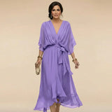 POPI™ | VESTIDO CHIFFON ELEGANTE