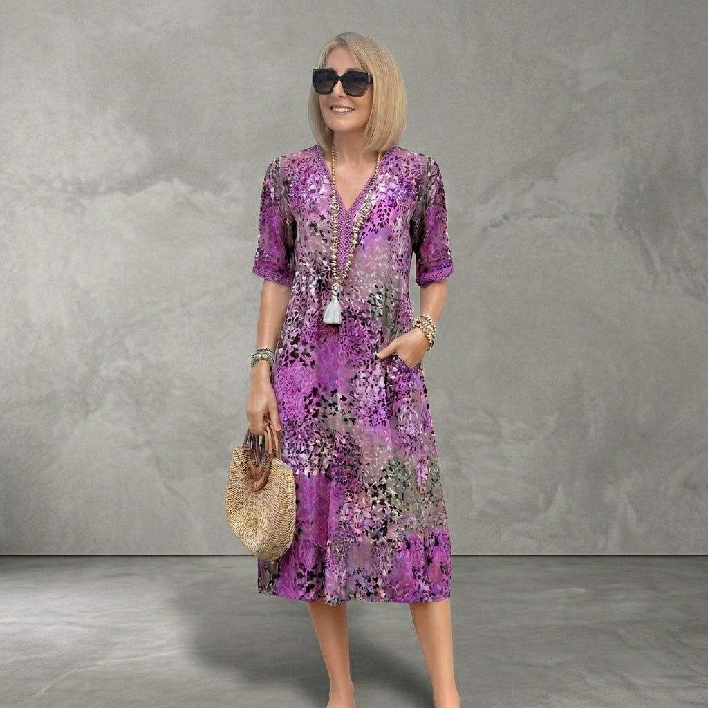 ISA–  Vestido leve e descontraido