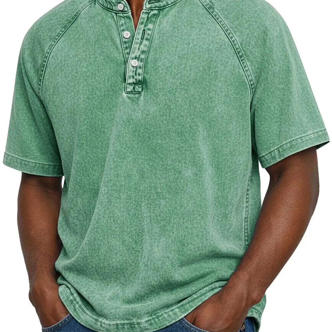 AlmaCamisa™ | Camisa vintage abotoada para homem