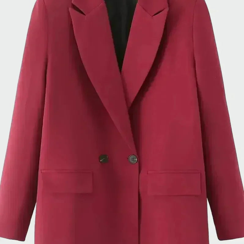 Casaco Oversized com Linha Moderna