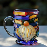 Maria - Caneca artesanal em miniatura para livros 3D