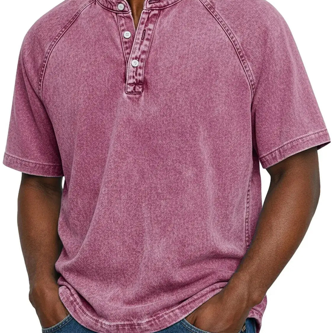 AlmaCamisa™ | Camisa vintage abotoada para homem