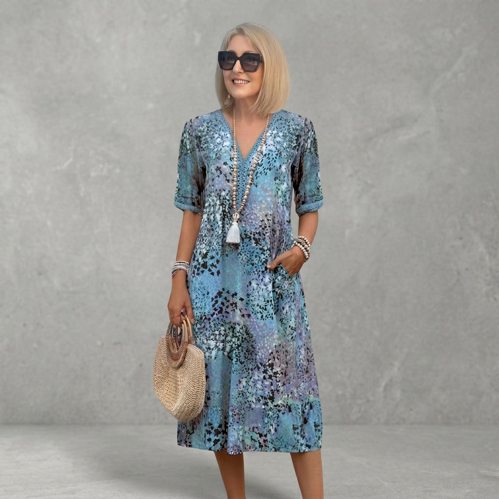 ISA–  Vestido leve e descontraido